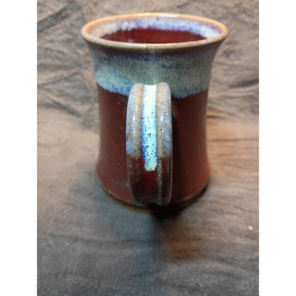 Vintage Hidden Dragon Stone Ware Mug Clay Images Melissa Hogenson Art Pottery - Picture 15 of 16